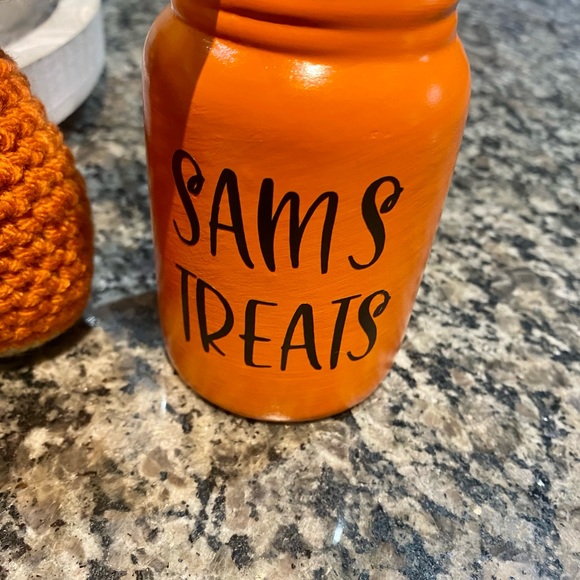 Handmade Sam Trick or Treat. Comes with handmade faux suckers & jar! Adorable! - Picture 4 of 6